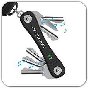 compact pocket key keeper organizer blue car remote fob door lock doorknob key chain gadget manager