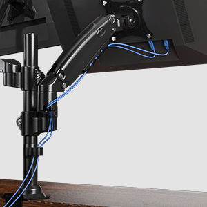 HUANUO Dual monitor arm for 32 inch