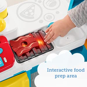 ​Toddlers can serve up hours of learning & role play fun with this interactive food truck!