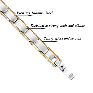 magnetic bracelet for women magnetic therapy bracelet titanium steel magnetic bracelet