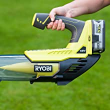 ryobi, 18v, cordless, one+, jet blower, blower