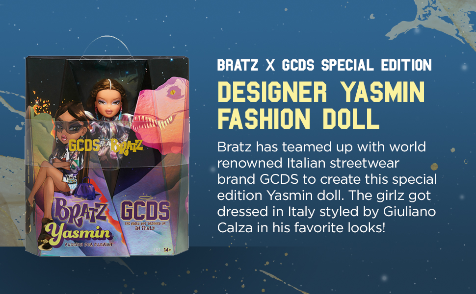 Bratz x GCDS Special Edition Designer Fashion Doll Yasmin MGA