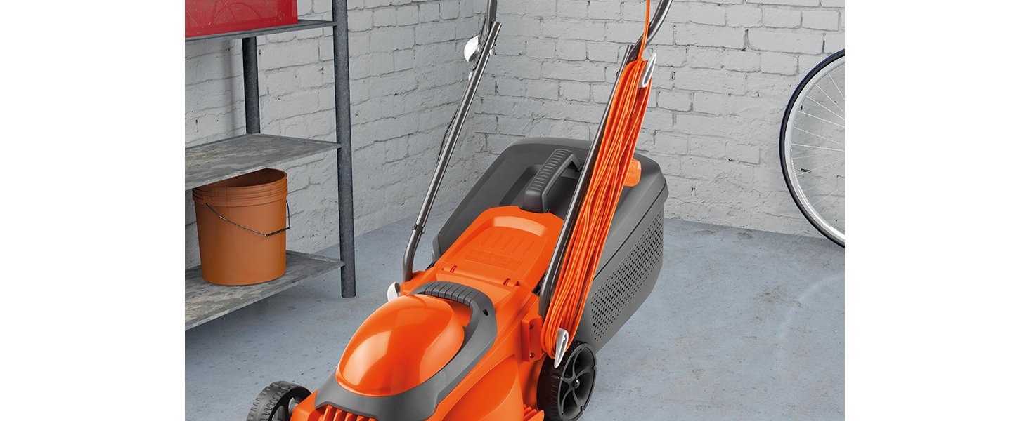 Equipped with convenient cable storage hooks to quickly wind the cable and keep it tidy.