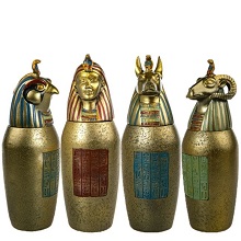 Egyptian Canope Vases
