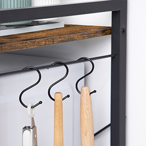 kitchen storage shelf