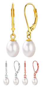 Pearl Hoop Earrings