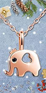 Cute elephant pendant