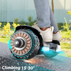 Hoverboard Climbing Angle 15-30°