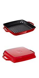 Staub cast iron grill