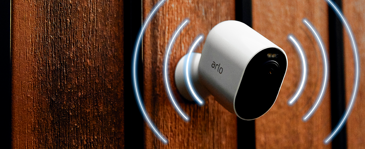 outdoor home security camera system 4K CCTV wireless smart home battery powered HDR weather resistan