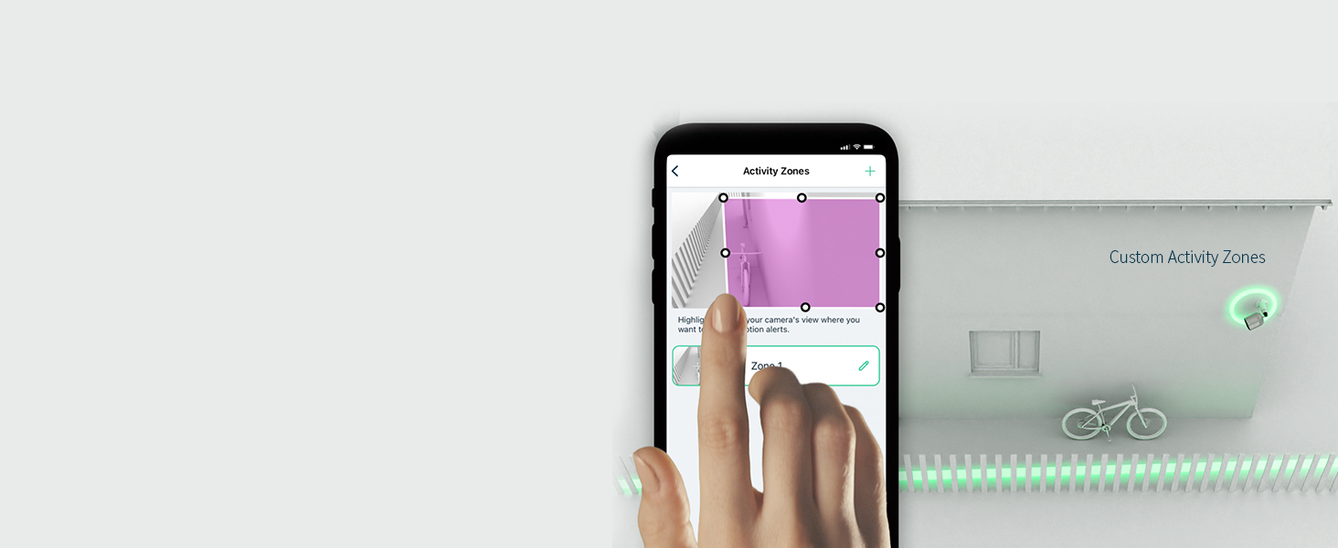 More than just a camera Arlo SMART Security is an A.I powered verification and monitoring system