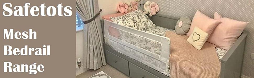 safetots mesh bed rail