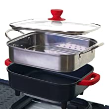 skaiva hot pot grill combo