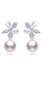 pearl earrings