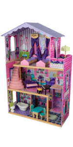 Dolls house, Wooden dolls house, kidkraft doll house