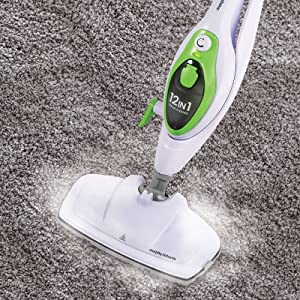 Morphy Richards 720512,12-in-1 Steam Cleaner, Kills 99.9% of Bacteria Around the Home