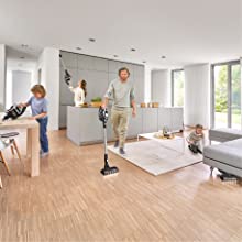 You can clean anywhere with the Bosch Unlimited BCS8224GB
