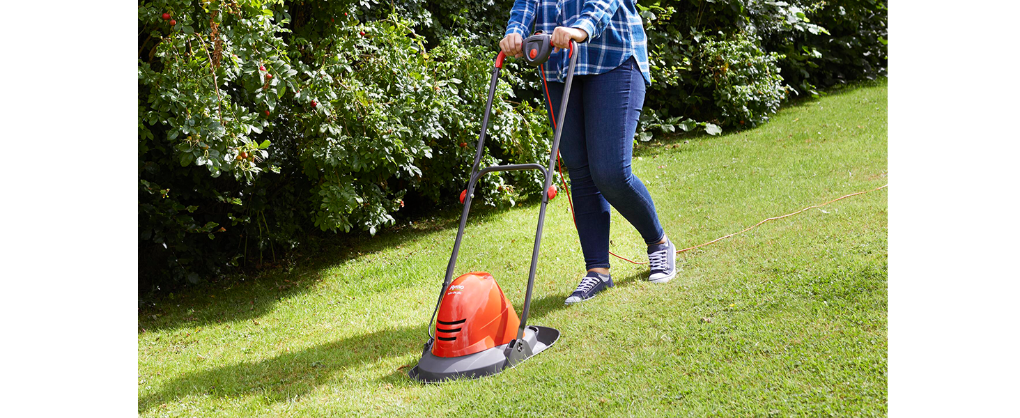 ideal for sloped lawns