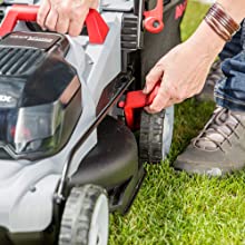 Adjustable Height of Cut AL-KO 34.8 Li Cordless Lawnmower