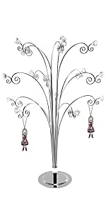 HOHIYA Necklace Stand Holder Jewellery Tree Organiser Hanger 