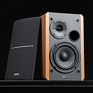 R1280DBs Active Bluetooth Bookshelf Speakers - Wireless Studio Monitor Computer Speaker