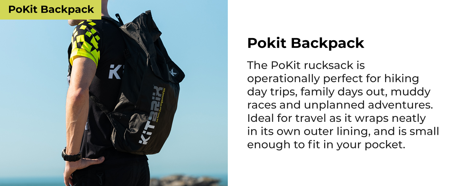 KitBrix Triathlon Ironman Sports Gear Kit Bag BUNDLE - 3 x Bags, Dry Bag, Daypack, Kit Straps