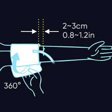 How to use AILE blood pressure monitor