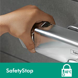 handle of a shower mixer