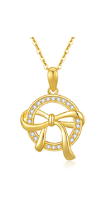 Bowknot Necklace