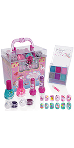 Style Girlz Unicorn Carry All Cosmetic Set
