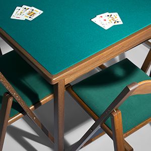 solid burraco burraco folding playing table