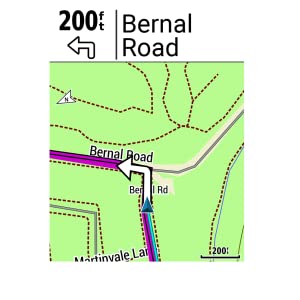 Preloaded Garmin Cycle Map