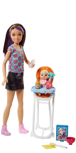 Barbie Skipper Babysitters Doll and Accessory
