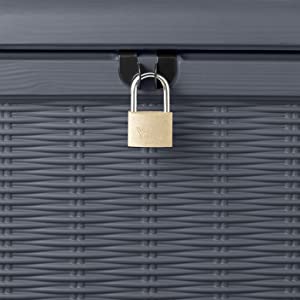 Lockable safe secure dry security