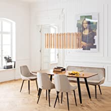 Furniture, dining room, chairs, dining table