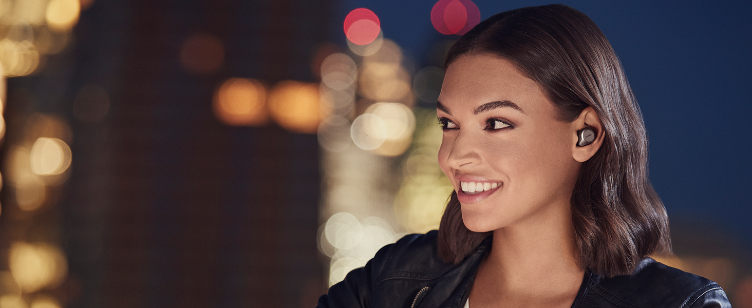 Jabra Elite 75t offer a great call and music experience, engineered for comfort and a secure fit.