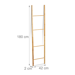 decorative wooden ladder