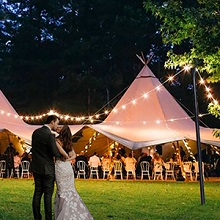 String Lights Poles for Wedding Lighting Decorations