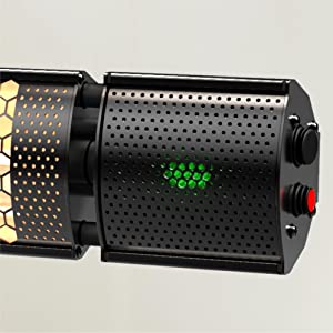 Pro Breeze Outdoor Halogen Infrared Patio Heater Electric warmer Garden Table Gazebo 