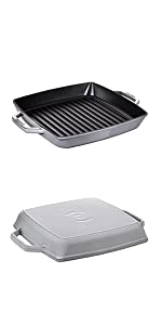 Staub cast iron grill