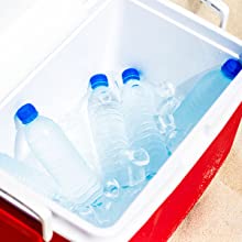 party, entertaining, event, summer, bbq, box, ice, chilling, chill, bottles, beer, wine, champagne