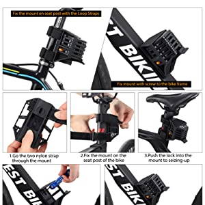 bike lock with 2 keys