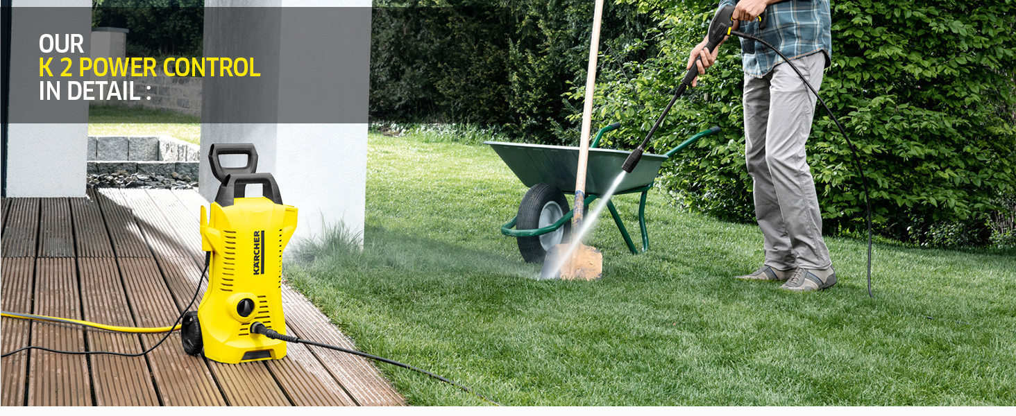 kärcher pressure washer smart home power control jet wash hydroshot