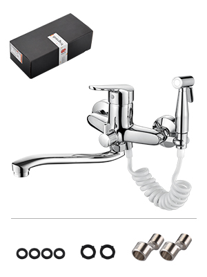 wall mounted kitchen mixer