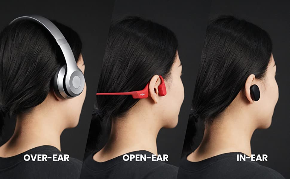 Open-ear Bluetooth sports headphones bring comfort