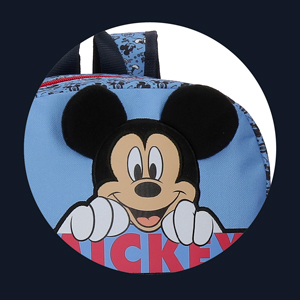 Suitcase, luggage, Mickey Mouse collection, backpacks and travel accessories, kids suitcase, Disney