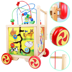 Baby Walker Wooden Toddler Toys