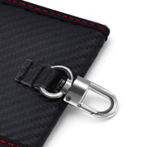 car security devices pedal lock dad car gifts metal-lined fabric protect lockbox