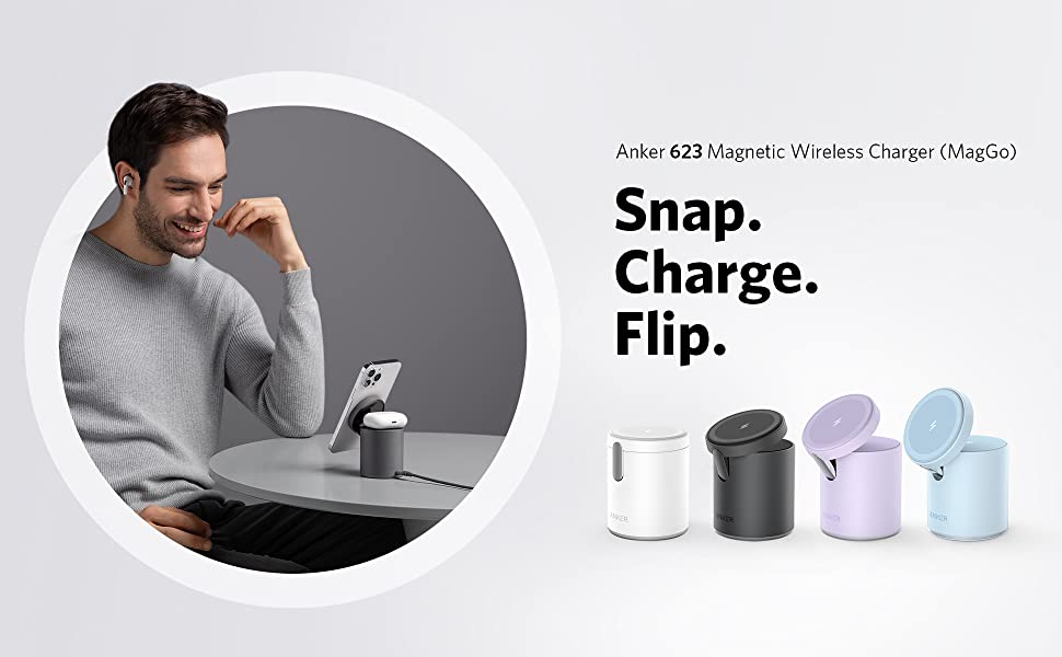 Magnetic wireless charger