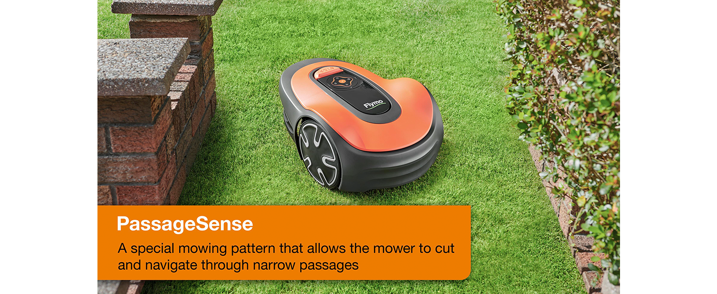 passage sense for cutting through narrow passages